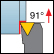 Ext 91&deg; App Face 60&deg; Triangle